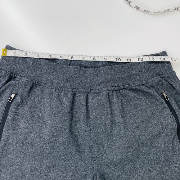 Mens Lululemon Anti-Gravity Sweatpants Large Dark Gray Charcoal Drawstring Mens - Picture 7 of 13